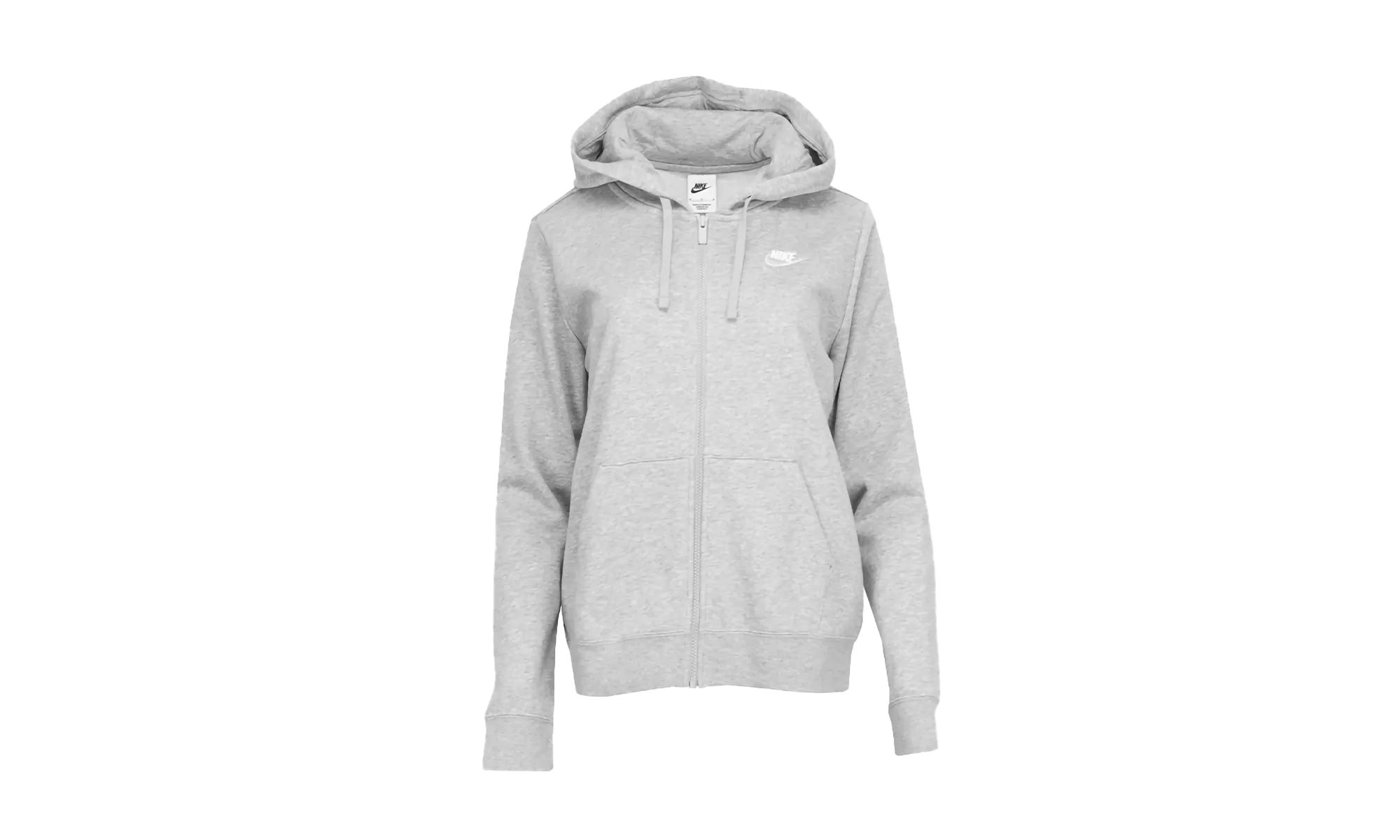 W NSW Club Fleece Full-Zip Hoodie "GREY" Nike Women's options
