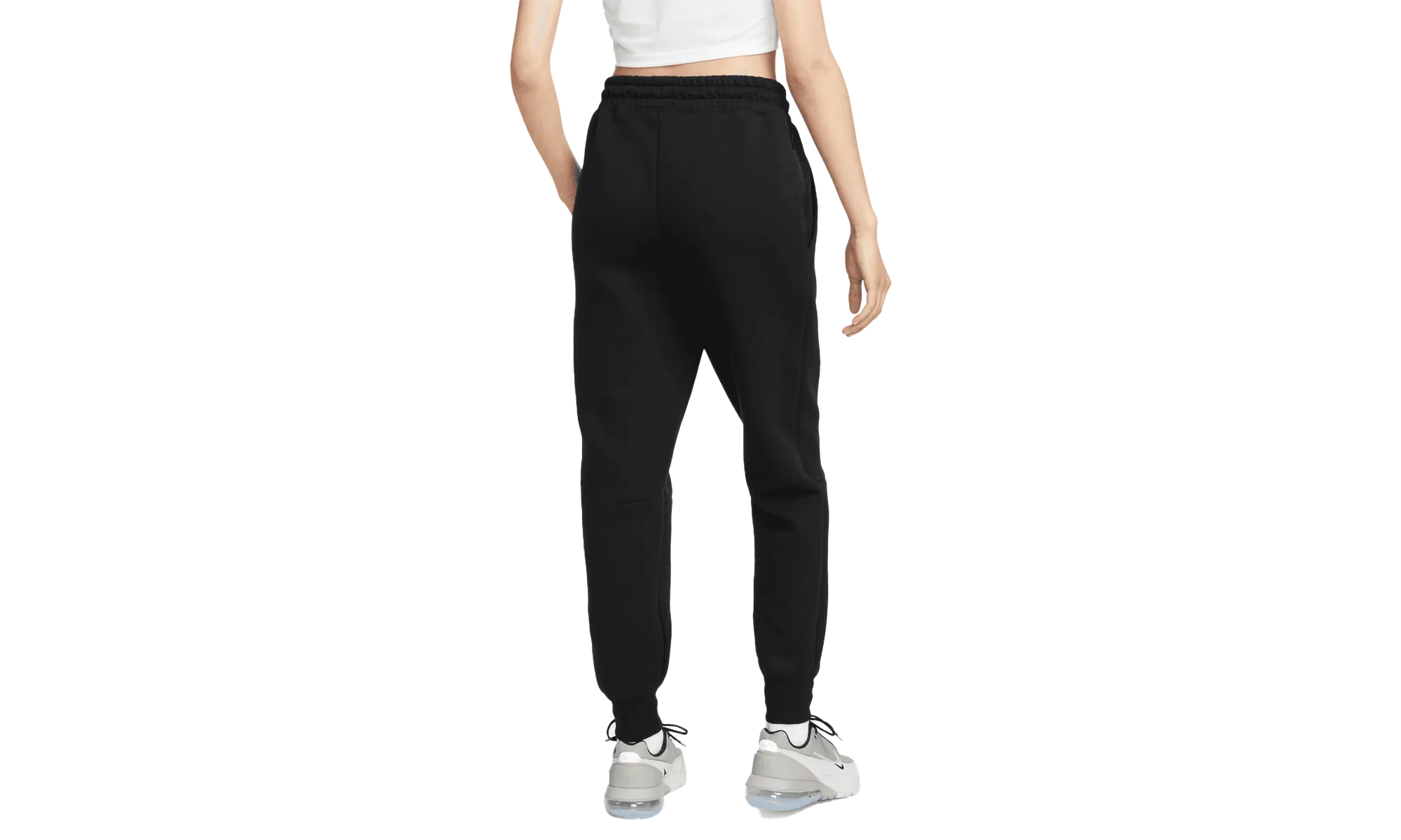 W NSW Tech Fleece Mid-Rise Joggers "Black" nike stylish womens footwear