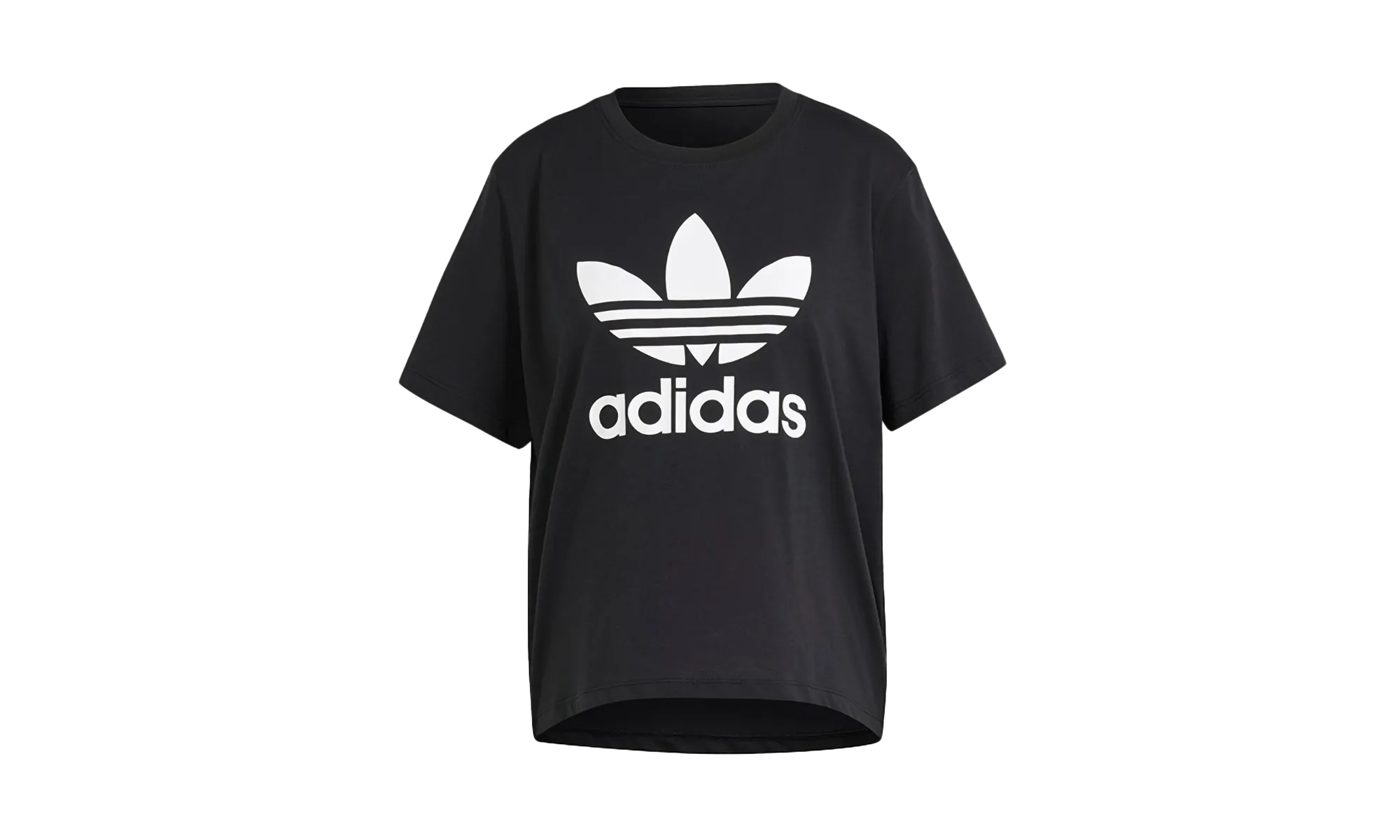 W Trefoil Tee Boxy Fit "BLACK" Adidas Women's styles