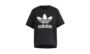 W Trefoil Tee Boxy Fit "BLACK" Adidas Women's styles