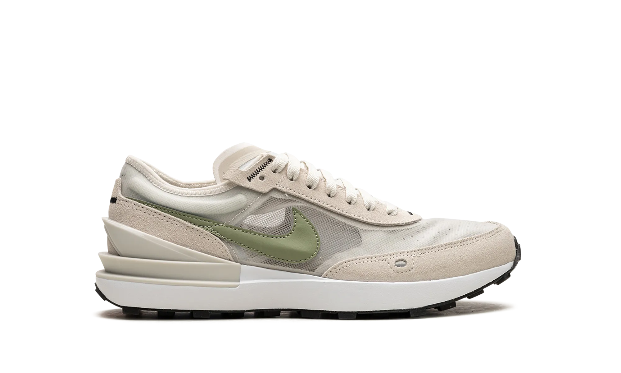 WAFFLE ONE GS "Light Bone Oil Green" nike school-ready sneakers