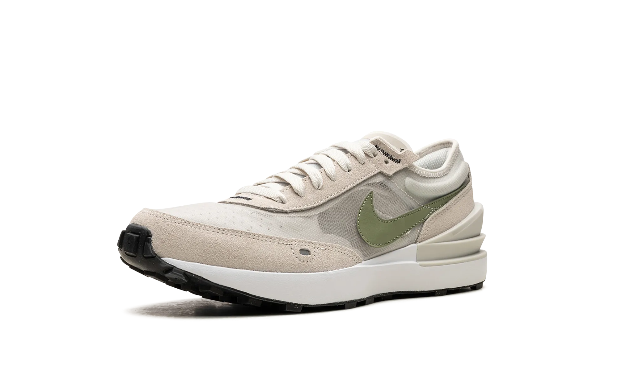 WAFFLE ONE GS "Light Bone Oil Green" nike school-ready sneakers