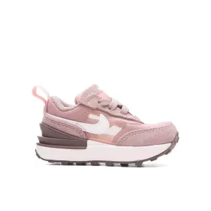 Waffle One (TD) - Pink Glaze/White/LT Violet Ore Nike everyday shoes with mesh upper