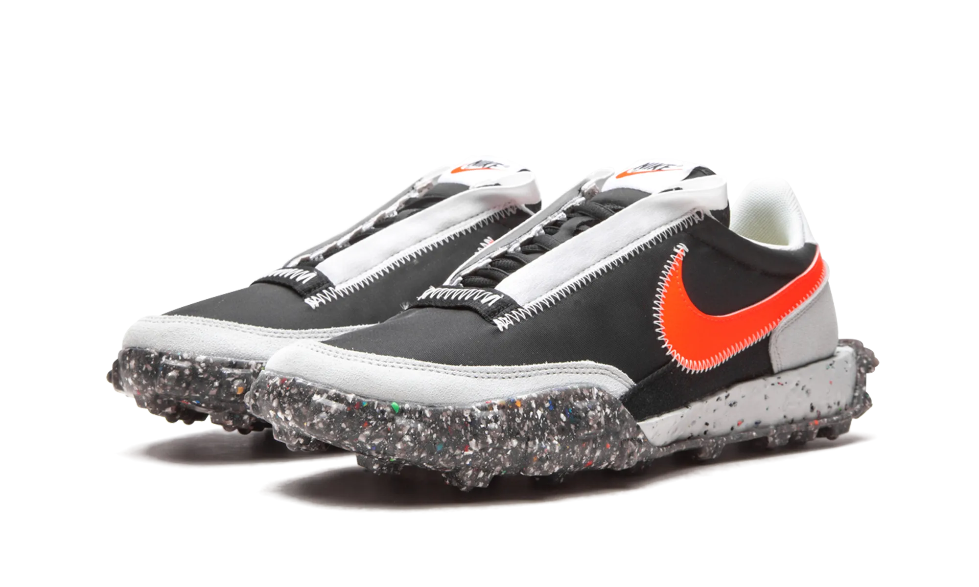 WAFFLE RACER WMNS "Crater Summit White Hyper Crimson" nike womens breathable trainers