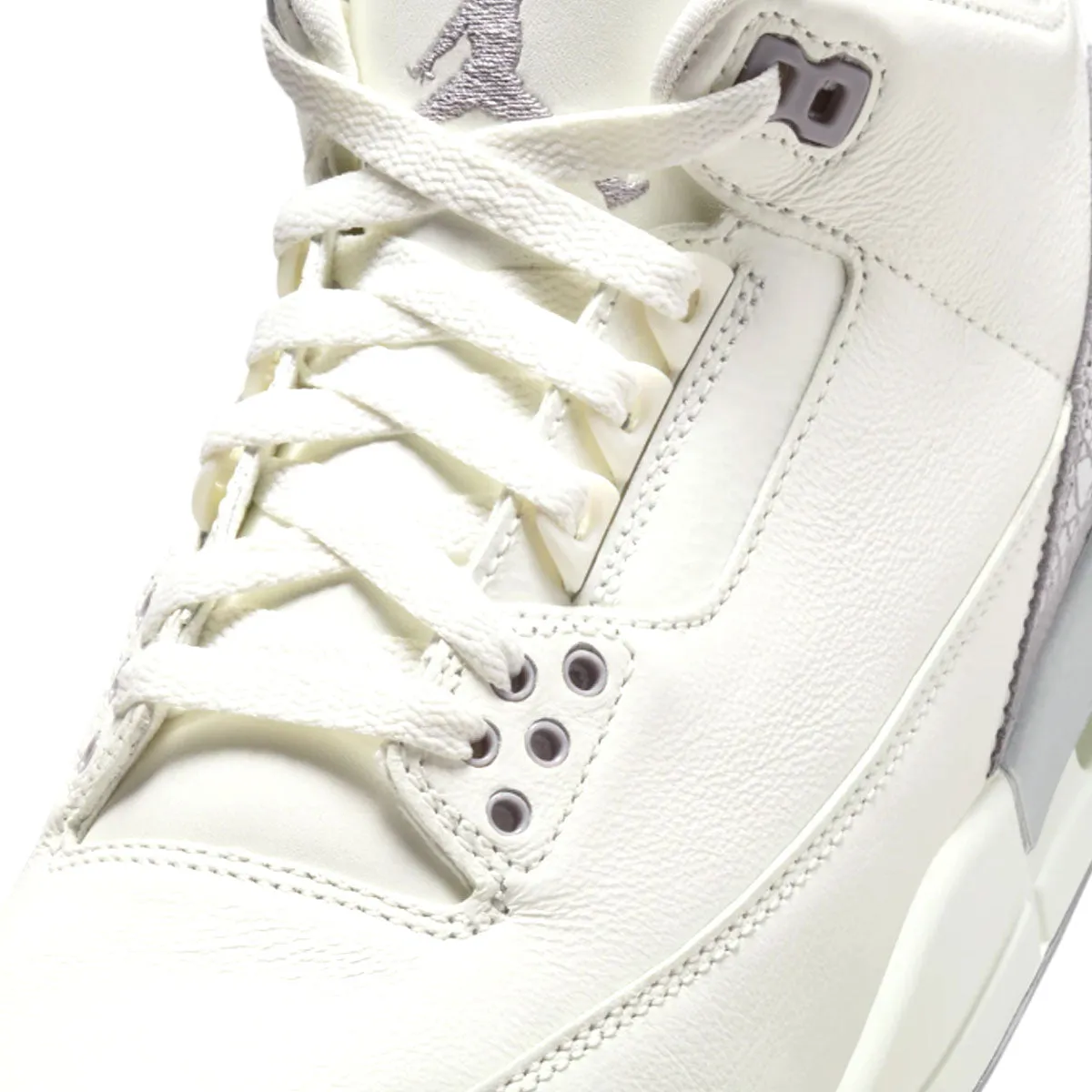 Wmns Air Jordan 3 Retro 'Sail Cement Grey'
