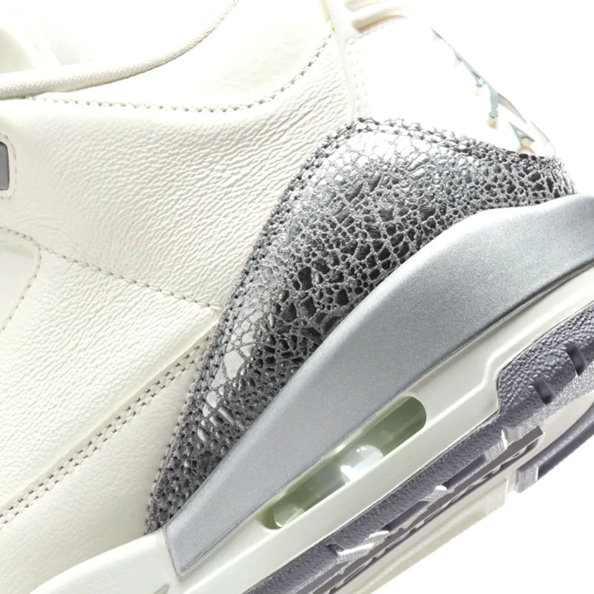 Wmns Air Jordan 3 Retro 'Sail Cement Grey'