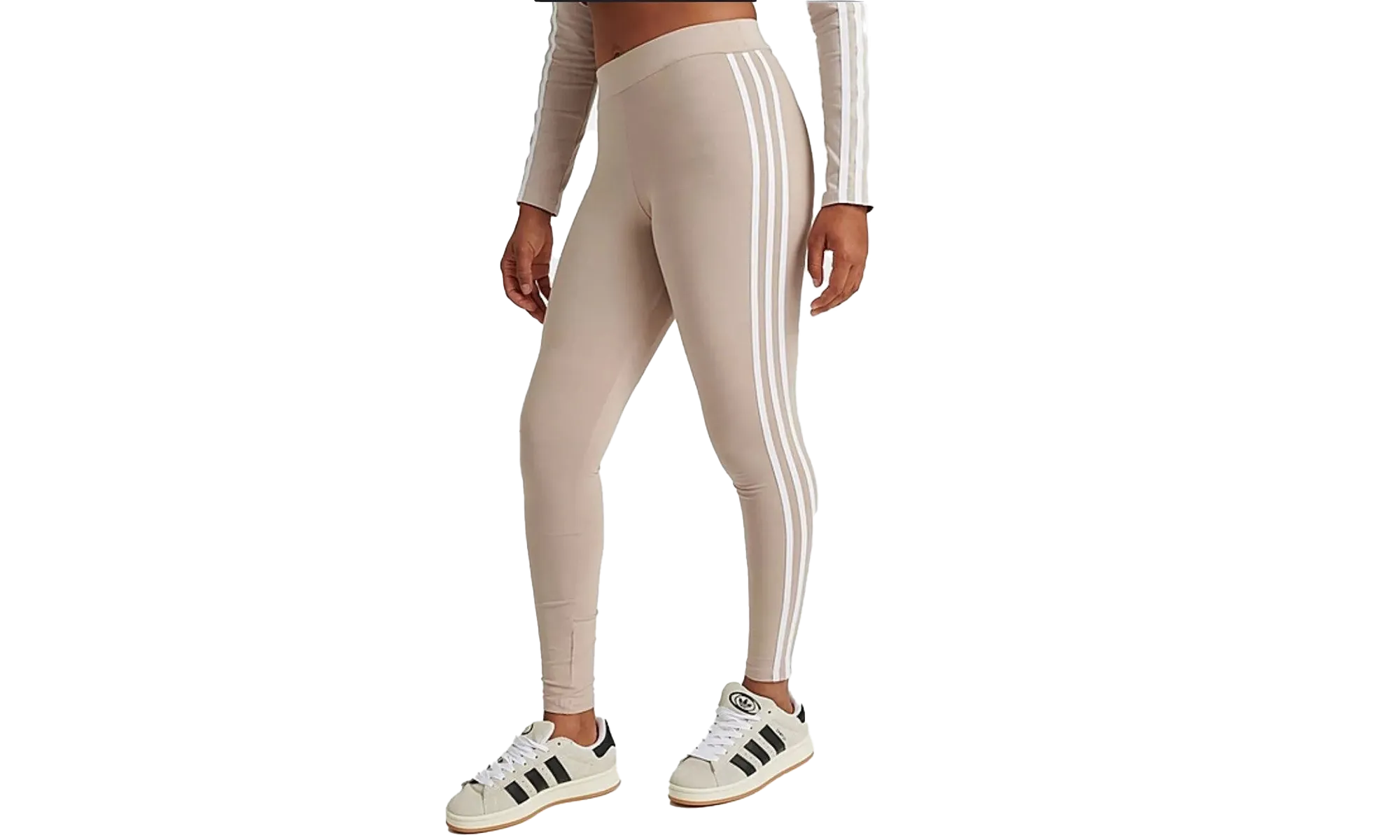 Wo 3 STRIPES TIGHT "Beige" Adidas Women's styles