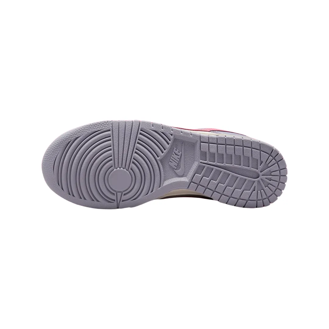 Women Nike Dunk Low Indigo Haze Coral Chalk Sail Iconic Sneakers