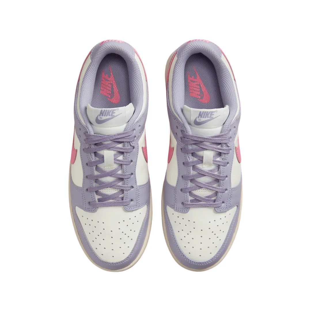 Women Nike Dunk Low Indigo Haze Coral Chalk Sail Iconic Sneakers