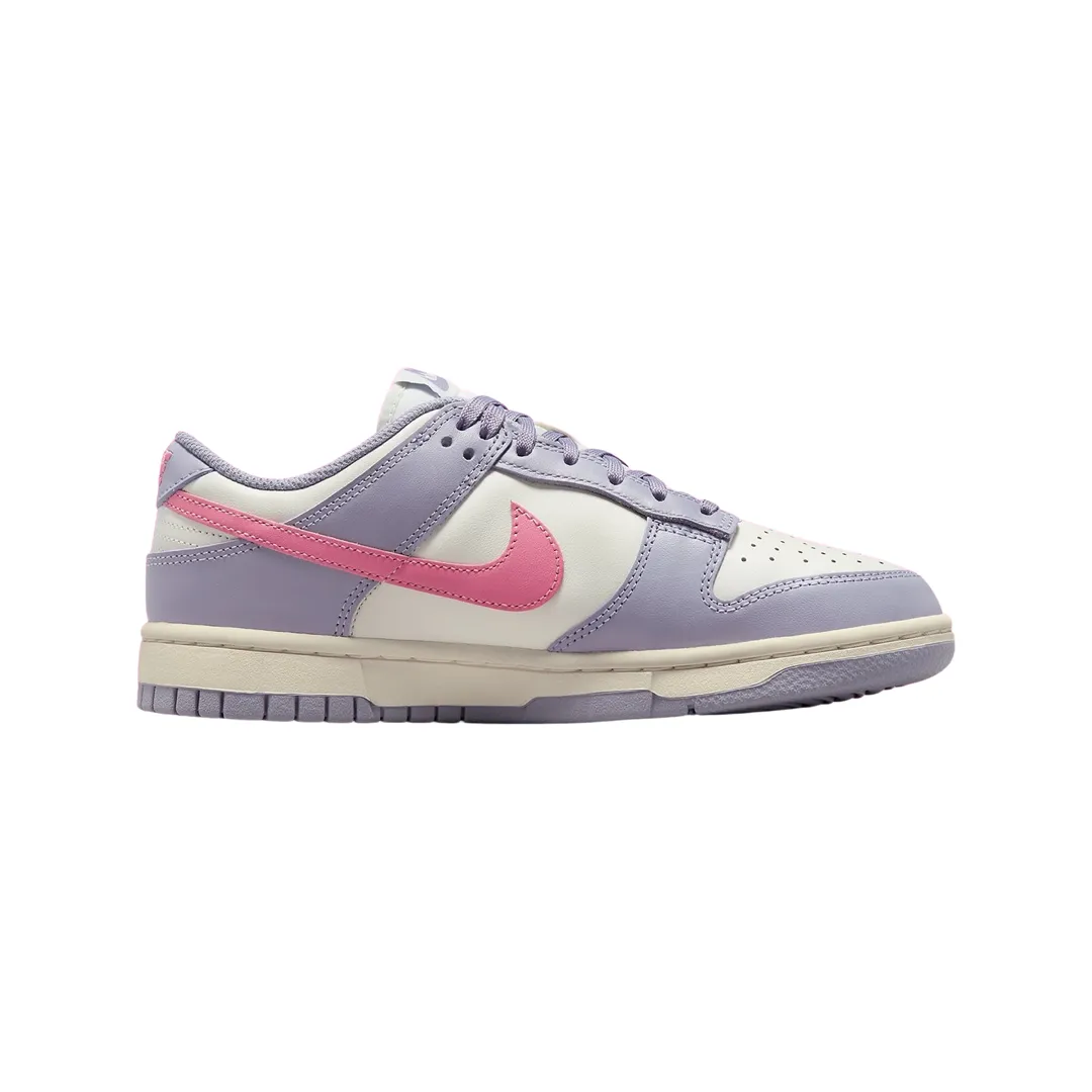 Women Nike Dunk Low Indigo Haze Coral Chalk Sail Iconic Sneakers