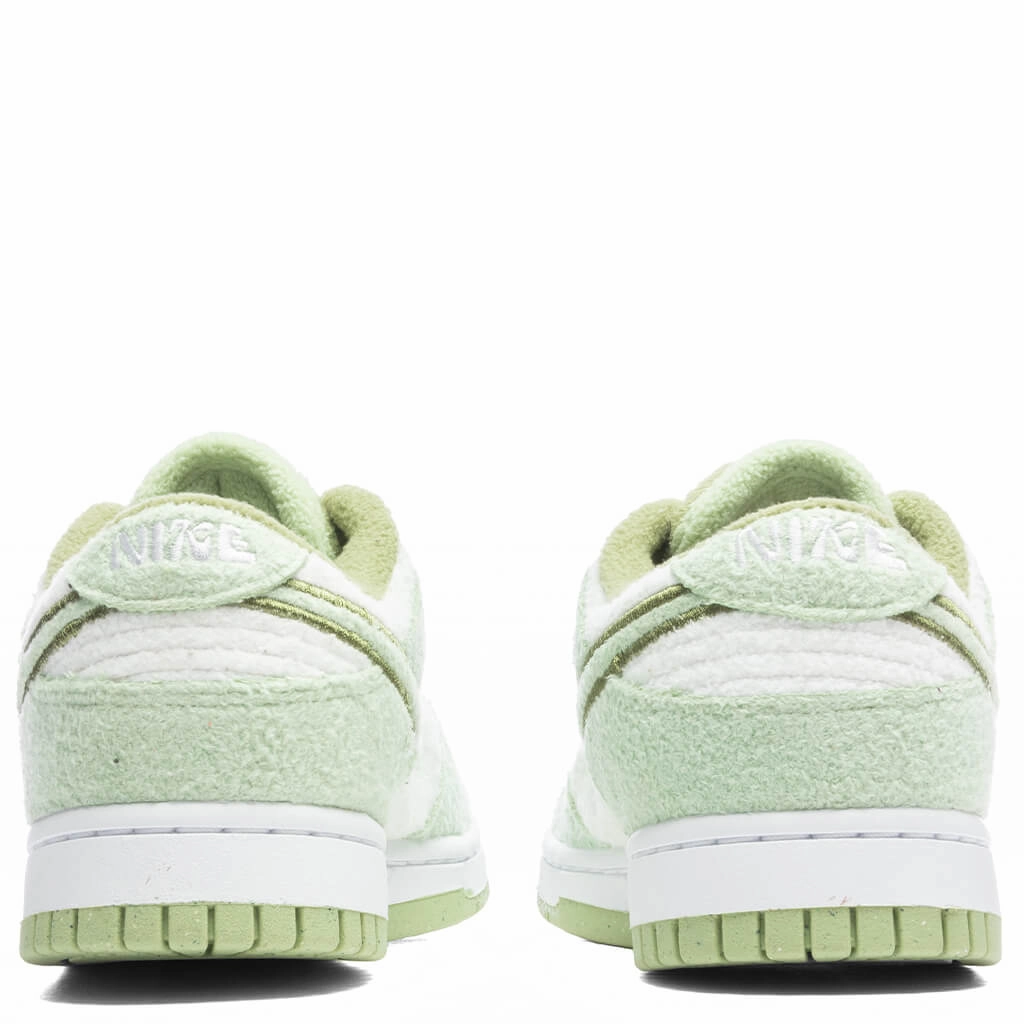 Women's Dunk Low - HoneyDew/Phantom/Alligator Nike Classic Sports Sneakers