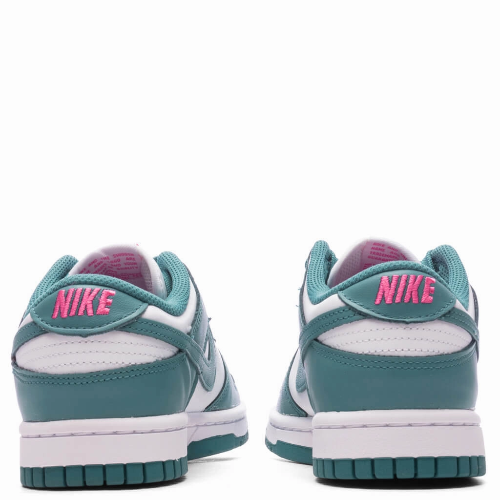 Women's Dunk Low South Beach - White/Noise Aqua/Pinksicle Nike Classic Sports Sneakers