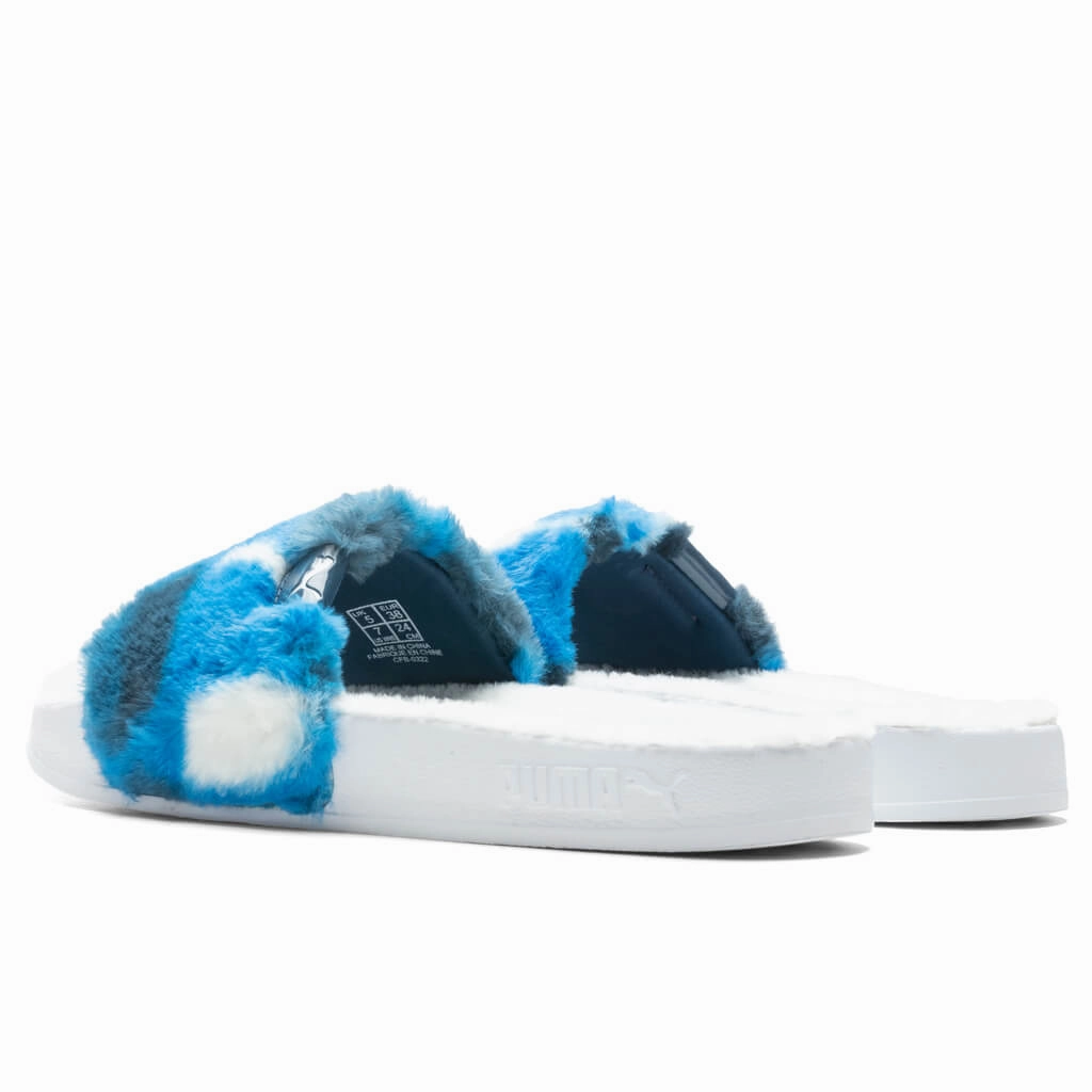 Women's Leadcat 2.0 YLM Fluff - Yellow Puma Suede Street Sneakers