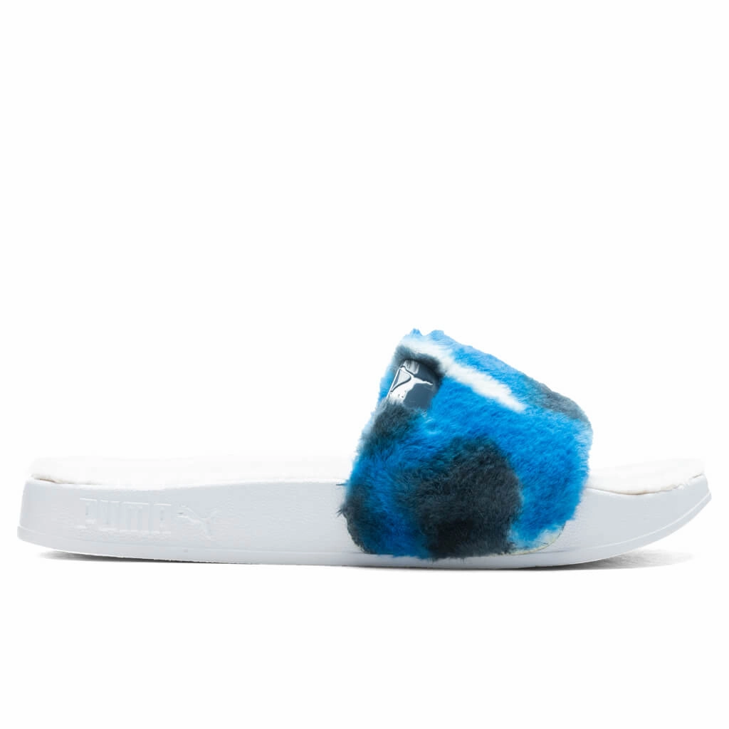 Women's Leadcat 2.0 YLM Fluff - Yellow Puma shoes with suede and modern shape