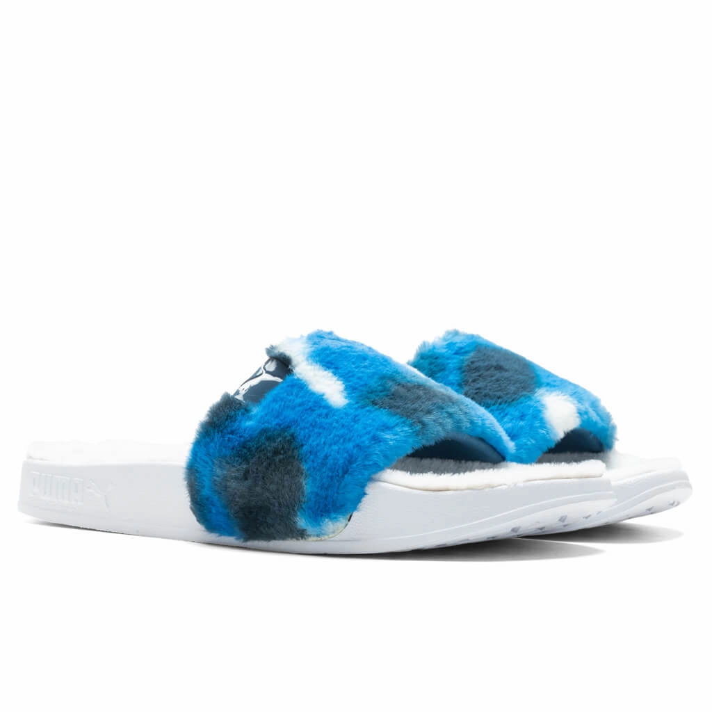 Women's Leadcat 2.0 YLM Fluff - Yellow Puma Suede Street Sneakers