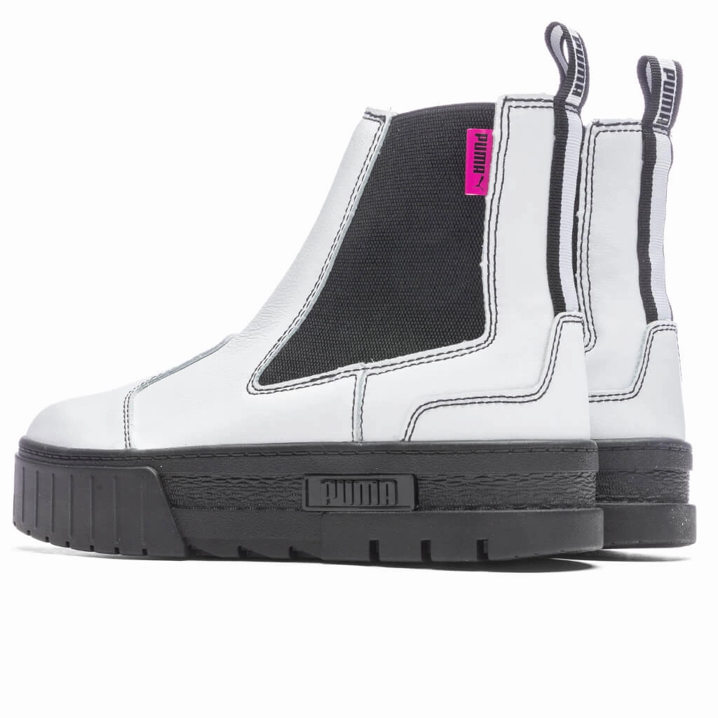 Women's Mayze Chelsea Pop - White/Black Puma Everyday Style Shoes