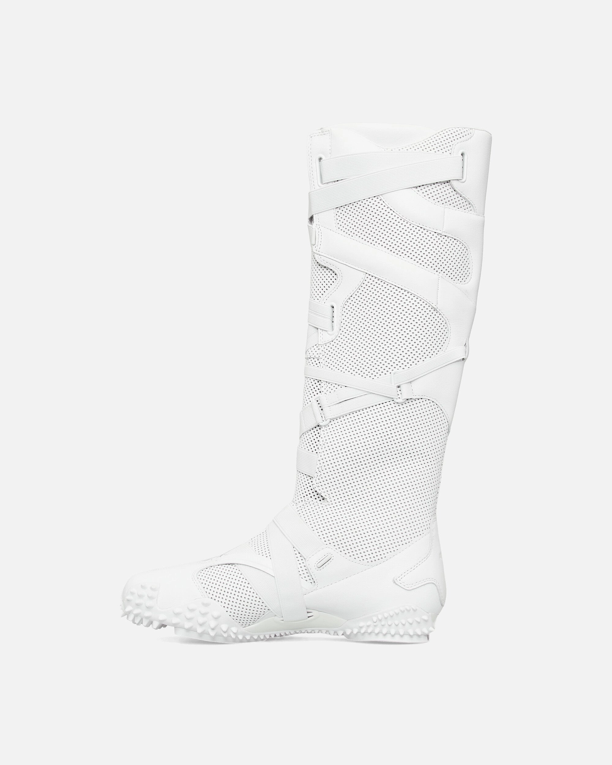 Women's Mostro Leather Boots White Modern Athletic Shoes