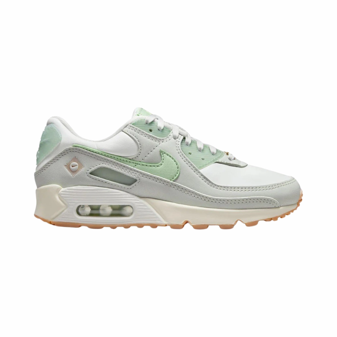 Women's Nike Air Max 90 SE Australia Sail Guava Ice Luminous Green Honeydew Pro Swing Golf Shoes