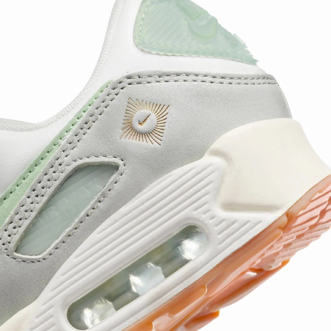 Women's Nike Air Max 90 SE Australia Sail Guava Ice Luminous Green Honeydew Pro Swing Golf Shoes