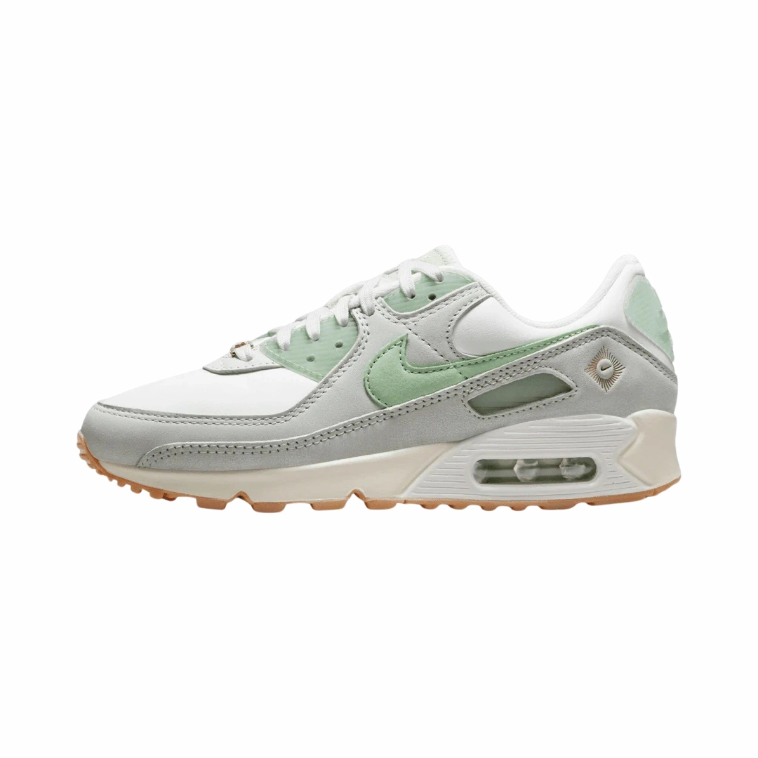 Women's Nike Air Max 90 SE Australia Sail Guava Ice Luminous Green Honeydew Nike Air Max style