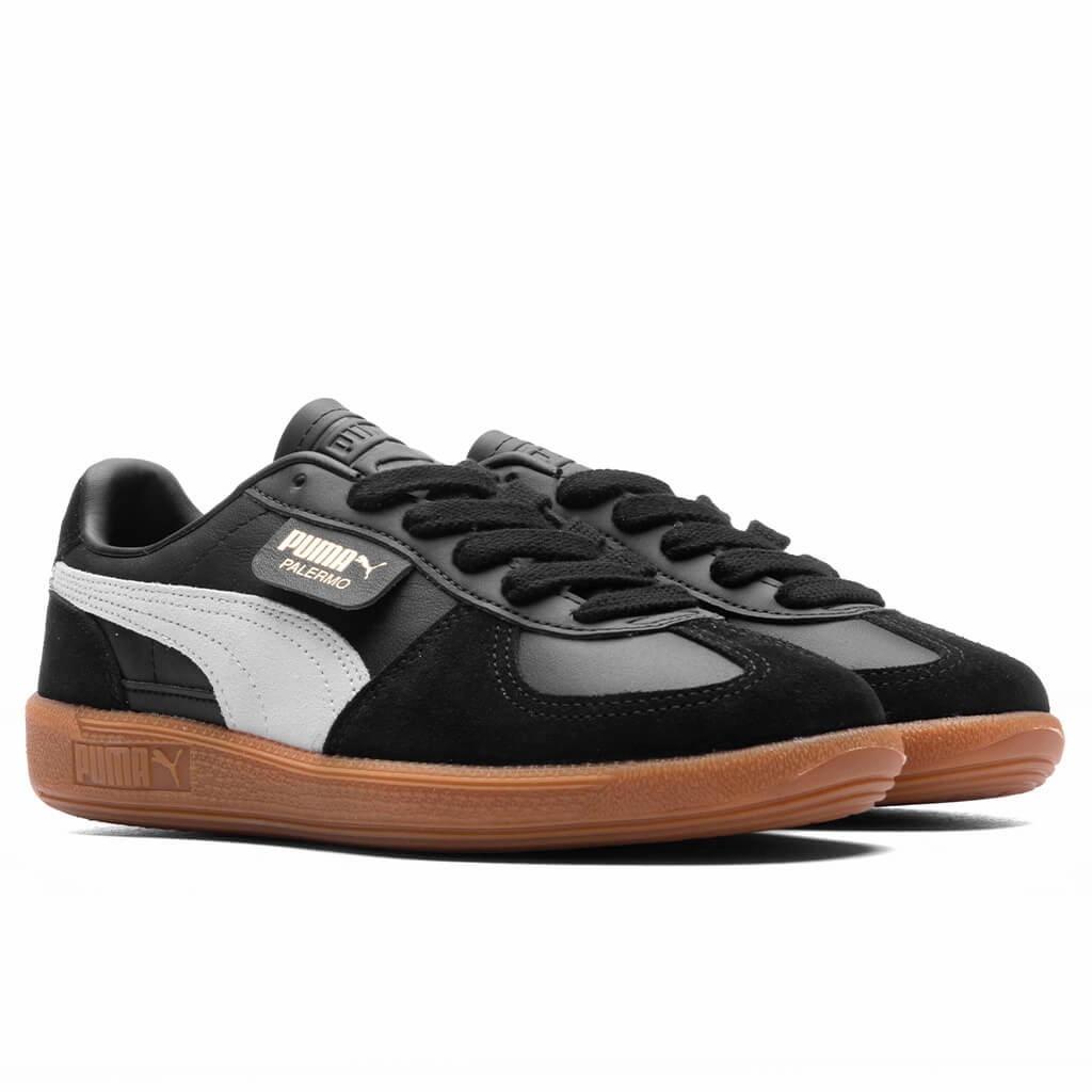 Women's Palermo - Black/Feather Grey/Gum Puma Everyday Style Shoes