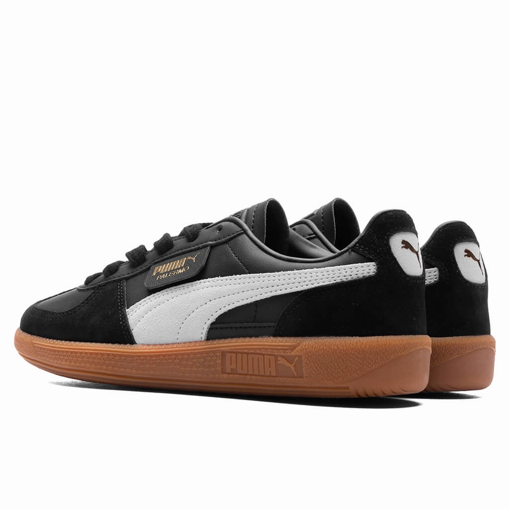 Women's Palermo - Black/Feather Grey/Gum Puma Everyday Style Shoes