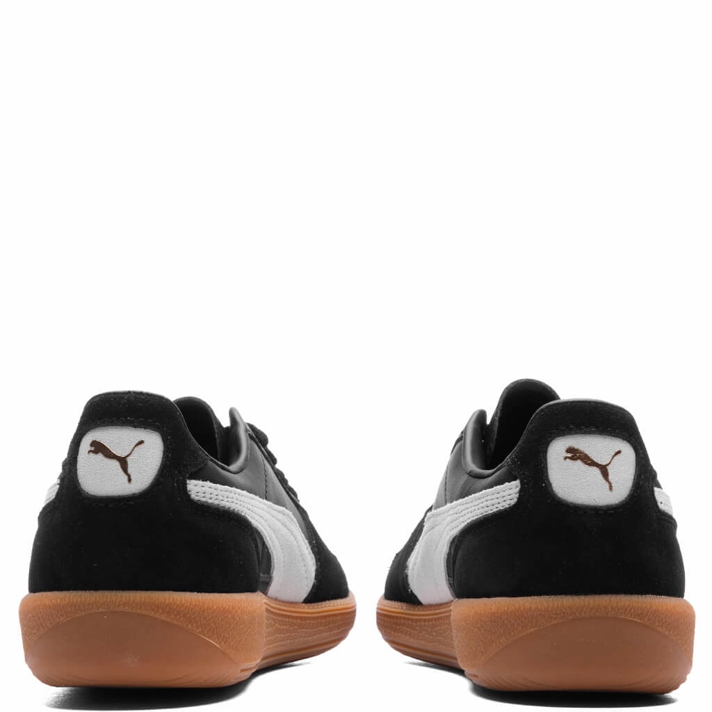 Women's Palermo - Black/Feather Grey/Gum Puma Everyday Style Shoes