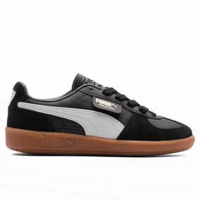 Women's Palermo - Black/Feather Grey/Gum Puma sneakers for casual streetwear