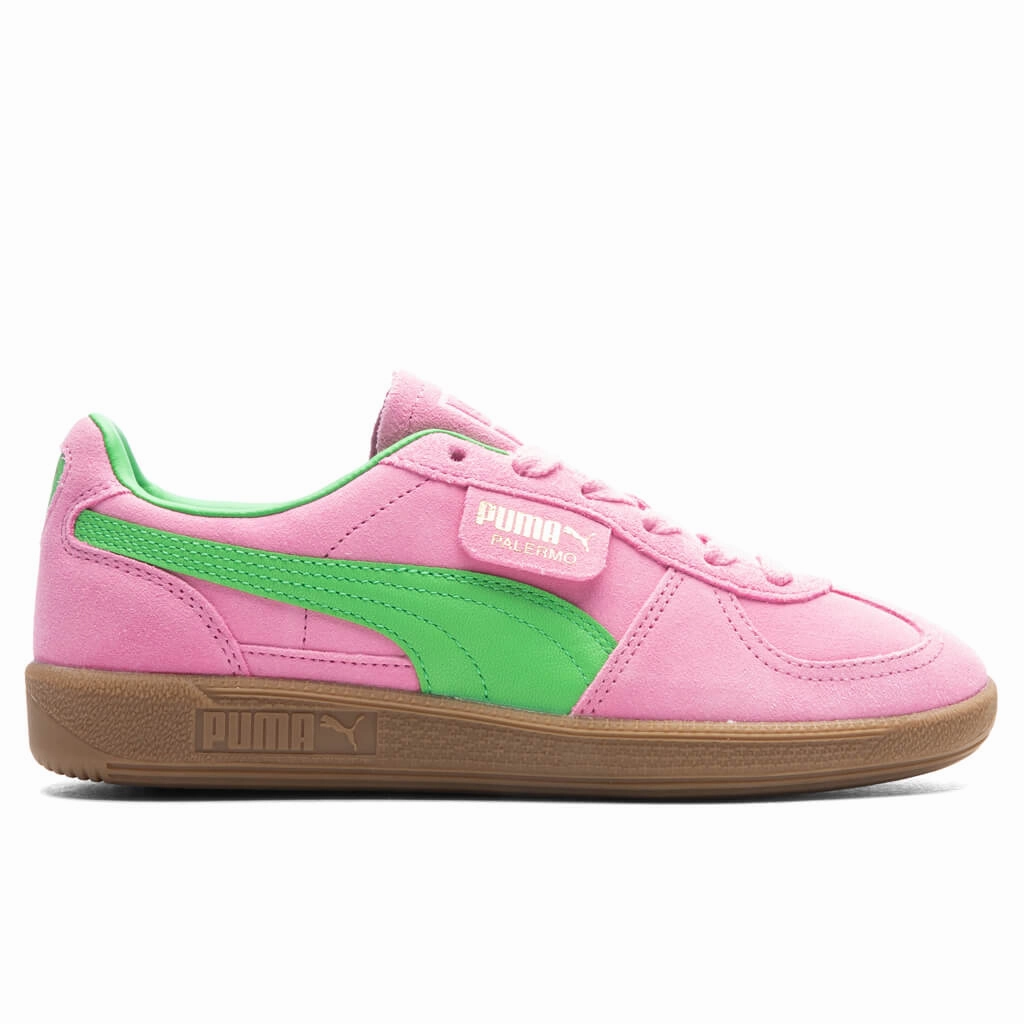 Women's Palermo Special - Pink Delight/Green/Gum Puma sneakers for casual streetwear