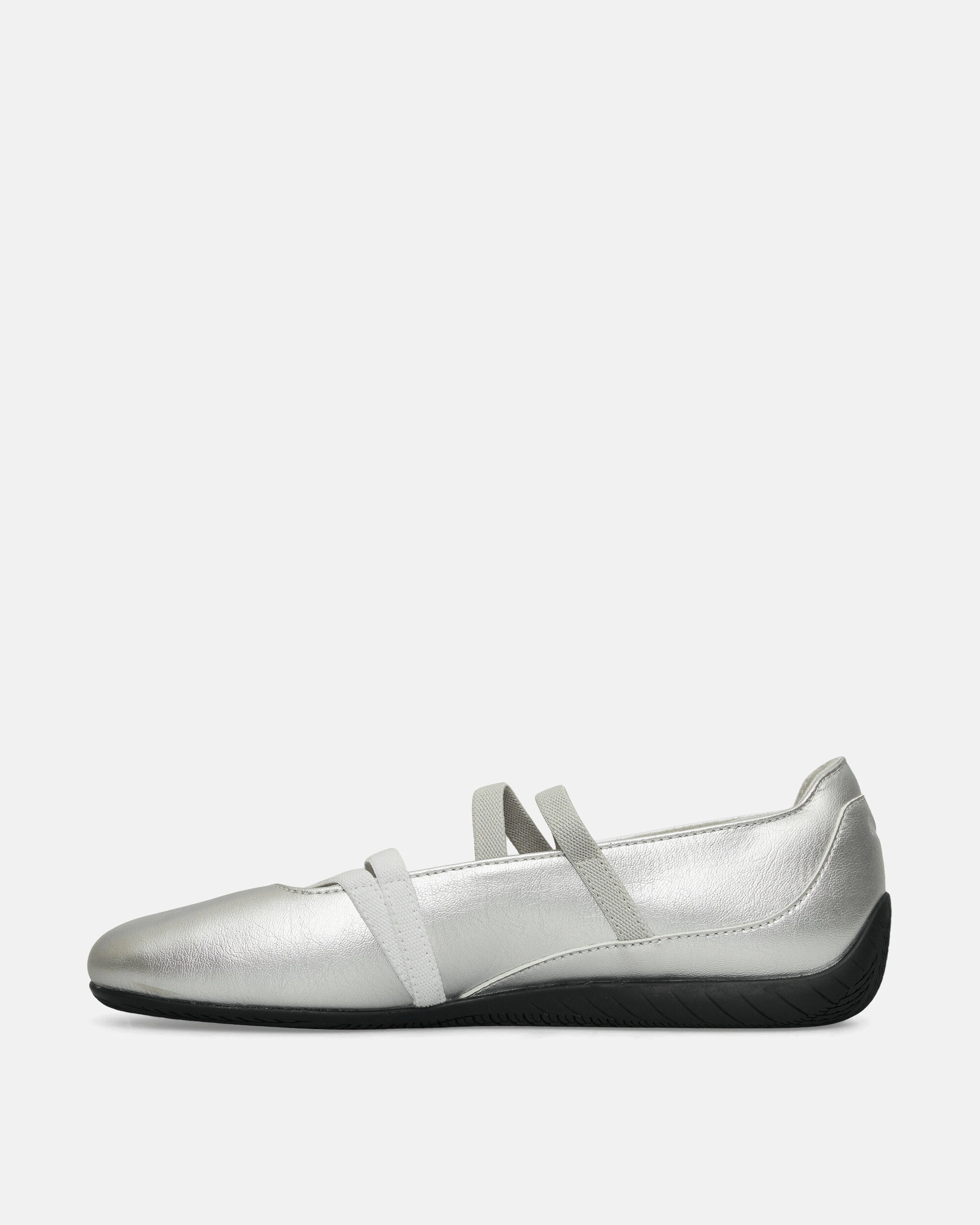Women's Speedcat Ballet Metallic Shoes Silver / White Modern Athletic Shoes