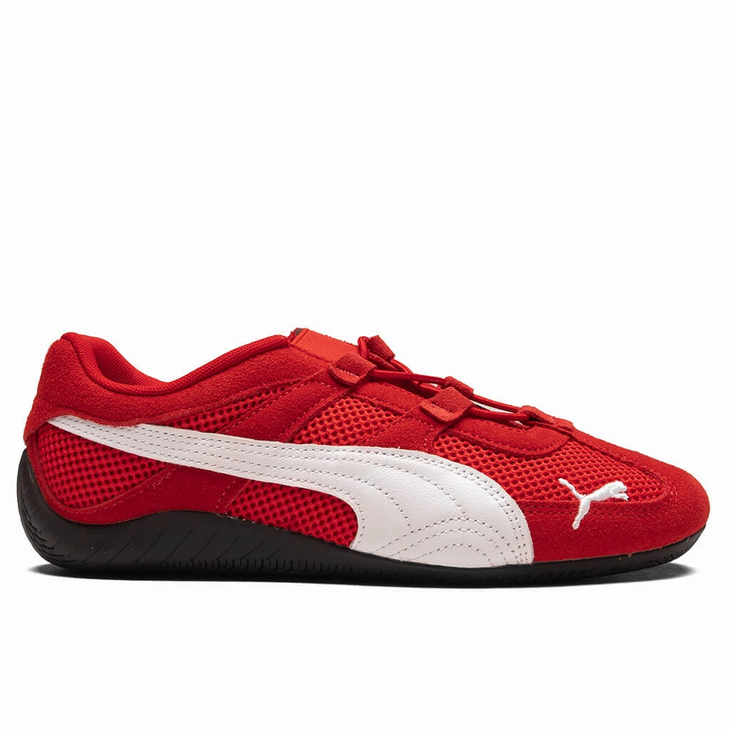 Women's Speedcat Go - For All Time Red/White Puma sneakers for casual streetwear