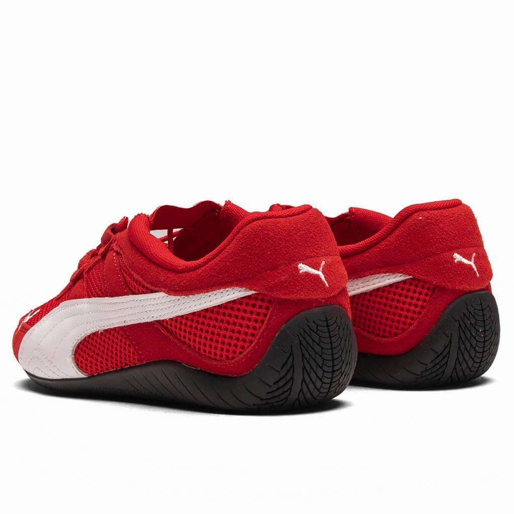Women's Speedcat Go - For All Time Red/White Puma Everyday Style Shoes