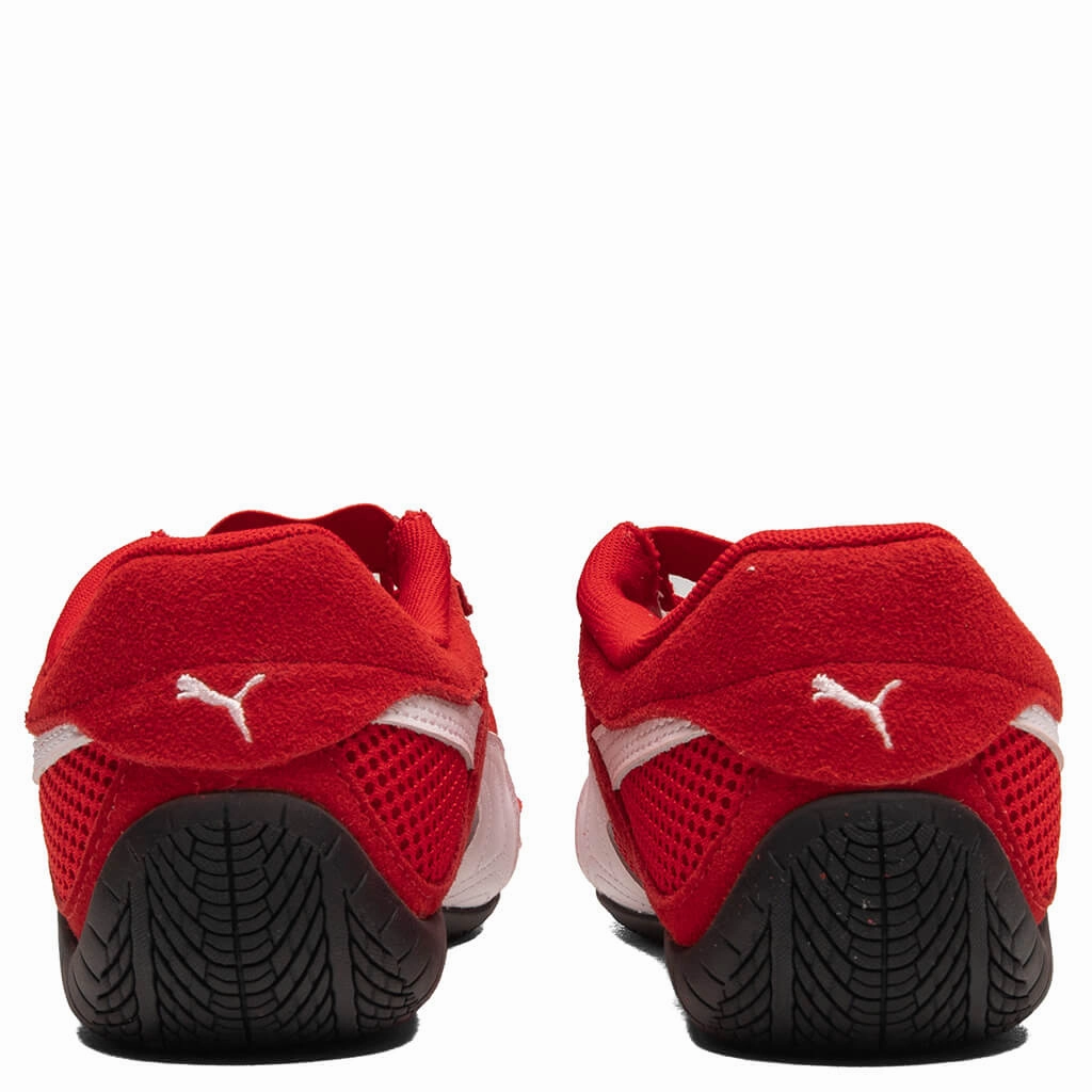Women's Speedcat Go - For All Time Red/White Puma Everyday Style Shoes