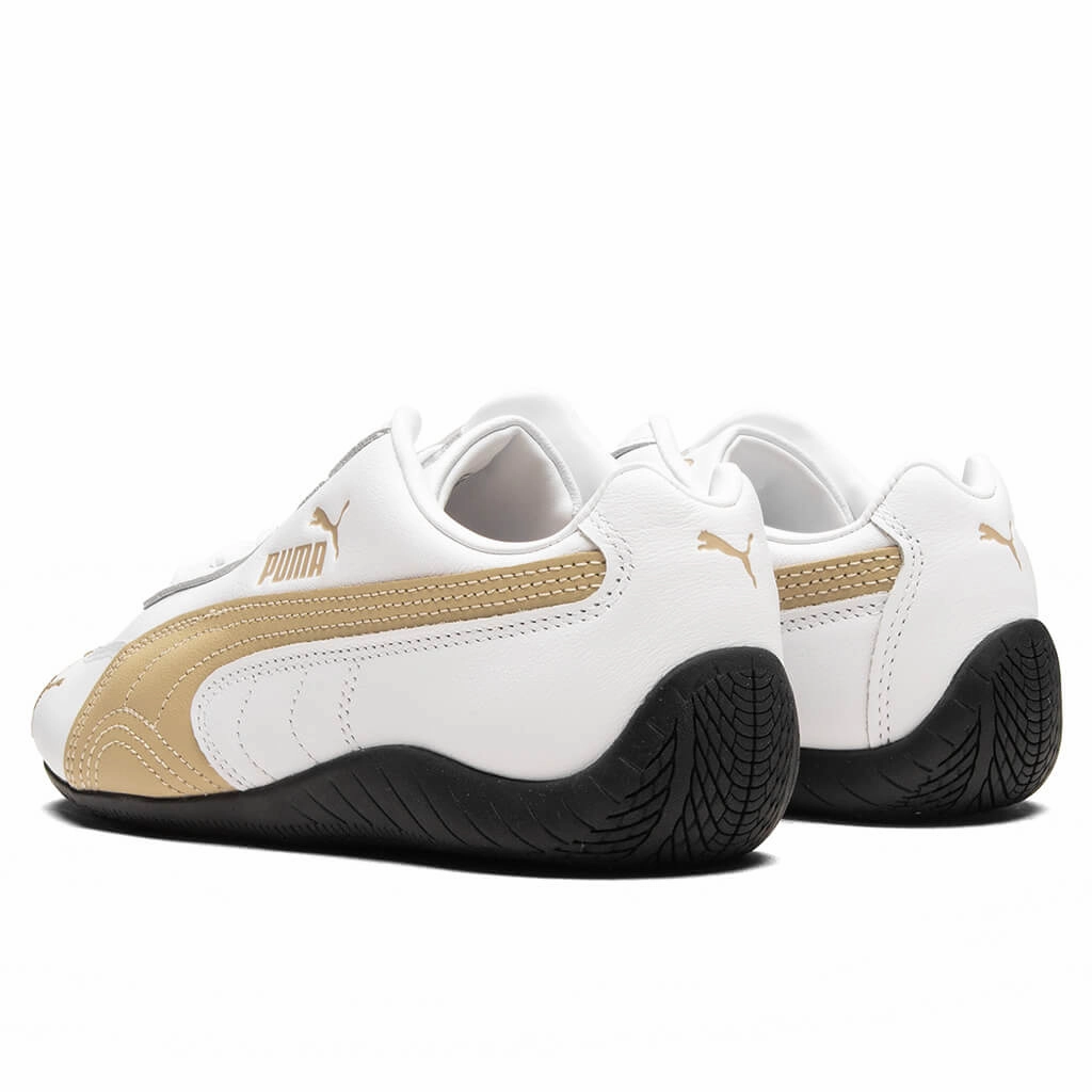 Women's Speedcat OG Leather - White/Toasted Almond Puma Everyday Style Shoes