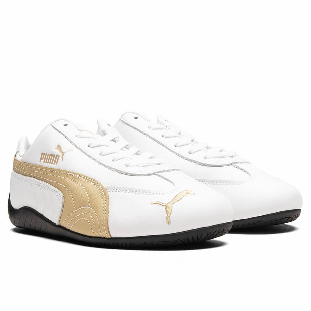 Women's Speedcat OG Leather - White/Toasted Almond Puma Everyday Style Shoes