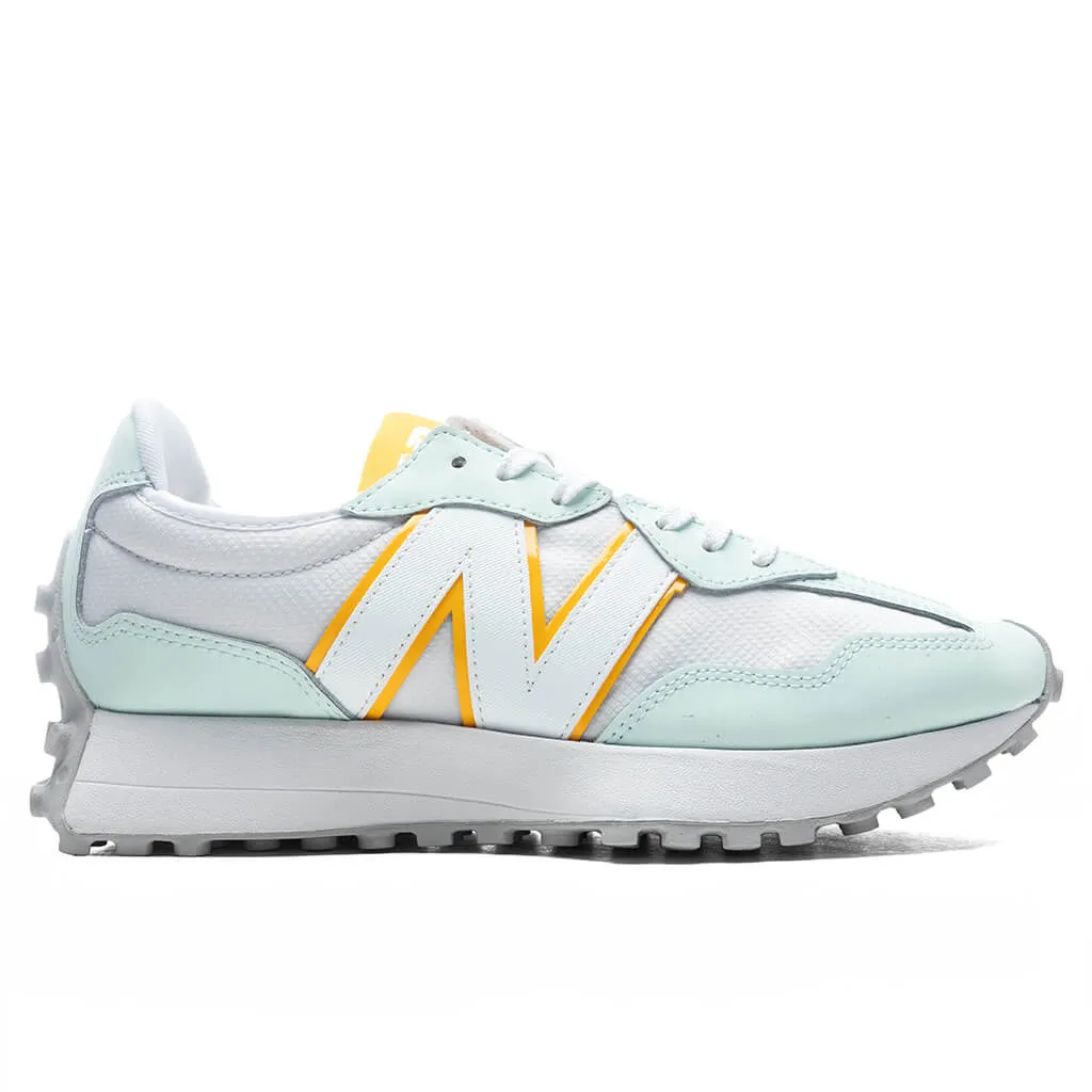 Women's 327 - Summer Fog/Seafoam New Balance shoes for walking and running