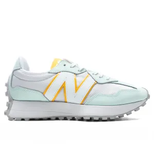 Women's 327 - Summer Fog/Seafoam New Balance shoes for walking and running
