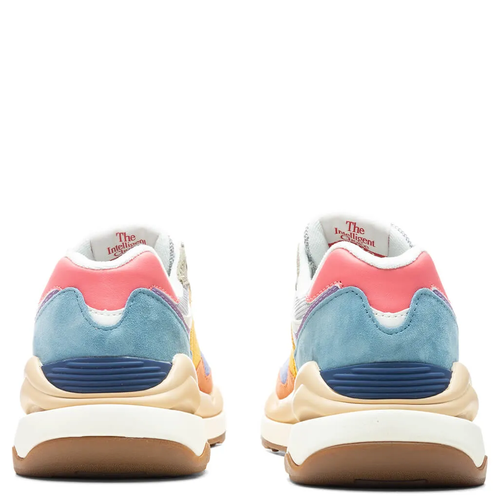 Women's 57/40 - White Mink/Wheat Field/Blue New Balance Sport & Comfort Shoes