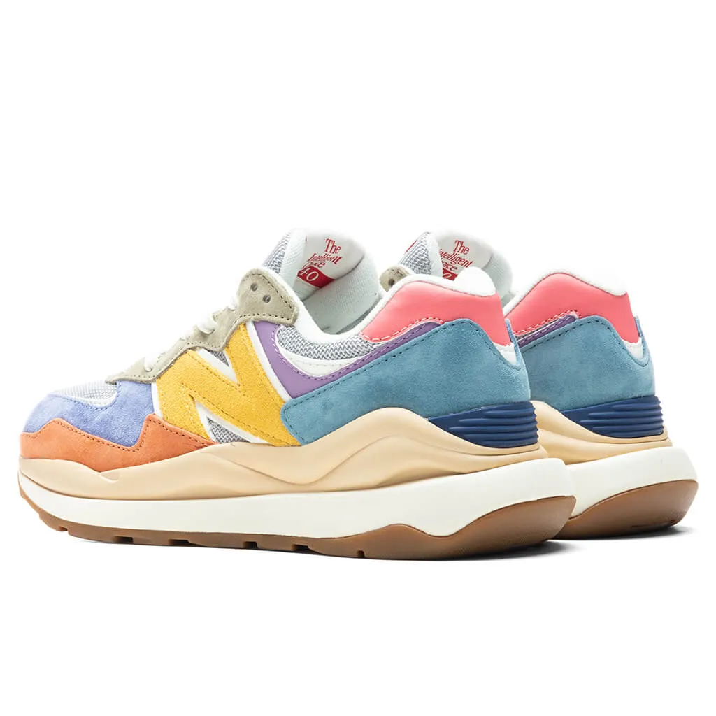 Women's 57/40 - White Mink/Wheat Field/Blue New Balance Sport & Comfort Shoes