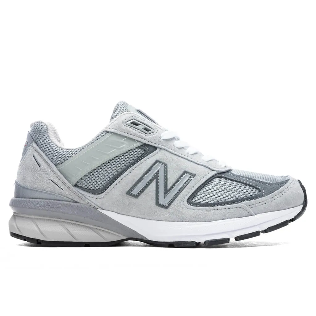 Women's 990v5 - Grey/Castlerock New Balance shoes for walking and running