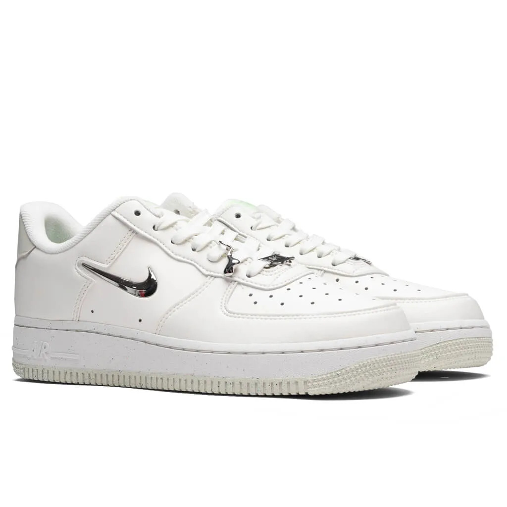Women's Air Force 1 '07 Next Nature SE - Sail/Vapor Green/Sea Glass Nike Retro Lifestyle Shoes