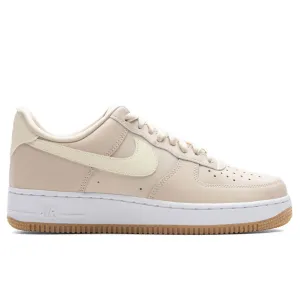 Women's Air Force 1 '07 - Sand Drift/Coconut Milk/Wolf Grey Nike signature design with comfort fit