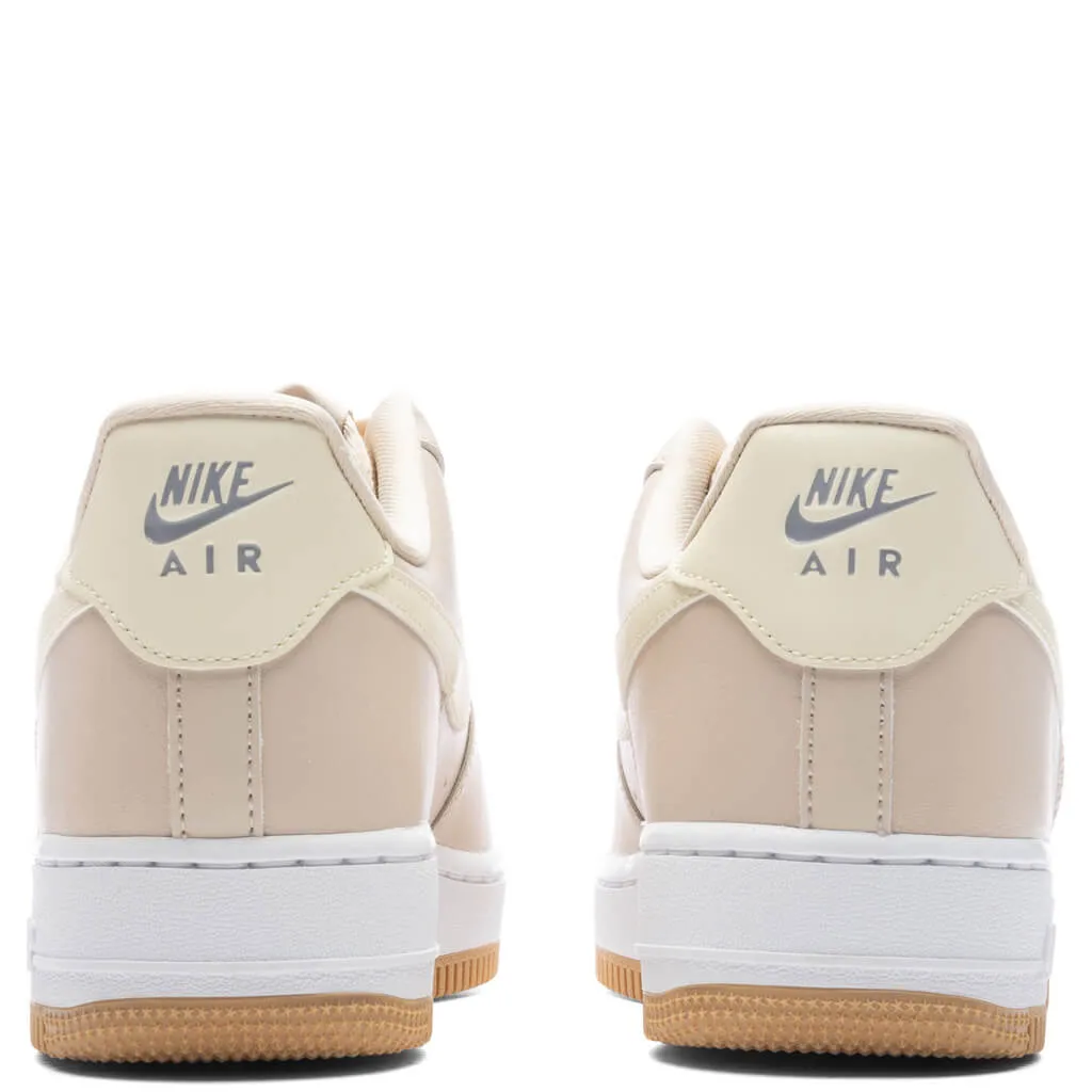 Women's Air Force 1 '07 - Sand Drift/Coconut Milk/Wolf Grey Nike trainers with responsive foam