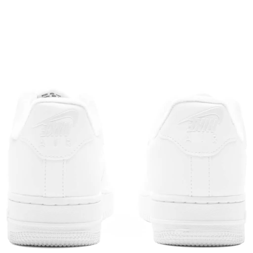 Women's Air Force 1  '07 SE 'Tie Dye Swoosh' - White/Multi Color/Black Nike trainers with responsive foam