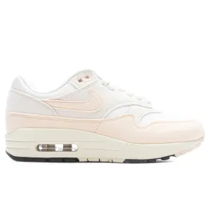 Women's Air Max 1 '87 - Sail/Guava Ice/Phantom/Black Nike everyday shoes with mesh upper