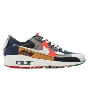 Women's Air Max 90 QS - College Navy/Light Bone Nike shoes with cushioned air sole