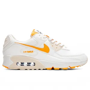 Womens Air Max 90 SE- Phantom/Light Curry Nike signature design with comfort fit