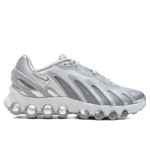 Women's Air Max DN8 - Wolf Grey/Metallic Silver/Off White Nike everyday shoes with mesh upper