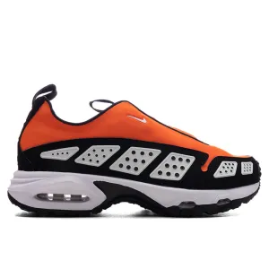Women's Air Max Sunder - Safety Orange/White/Black Nike everyday shoes with mesh upper