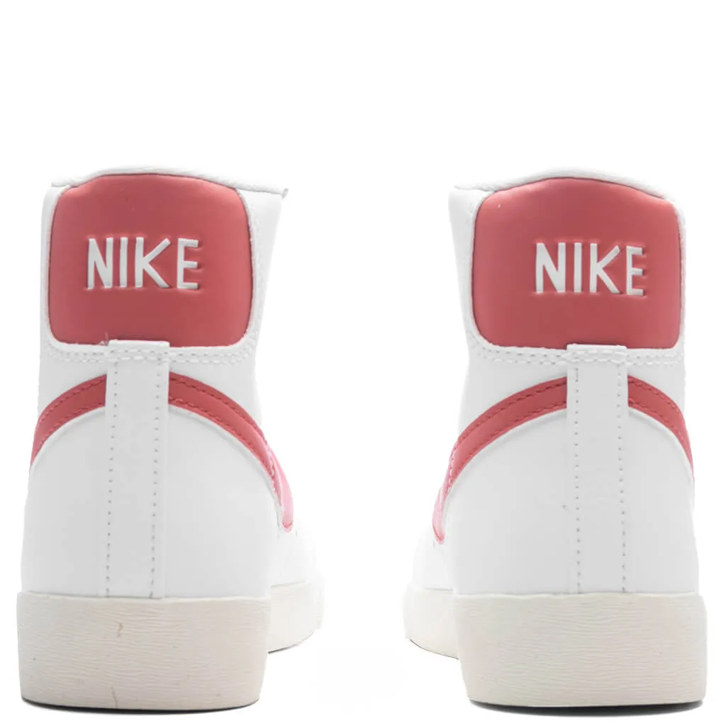 Women's Blazer Mid '77 NN  - White/Adobe/Red Stardust Nike trainers with responsive foam